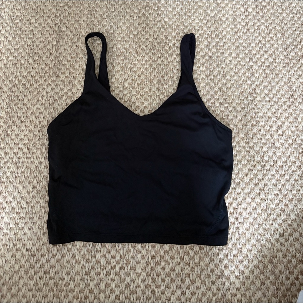 Black athletic tank